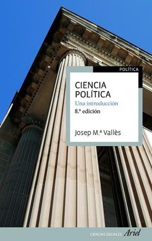 CIENCIA POLITICA. UNA INTRODUCCION | 9788434417175 | VALLES