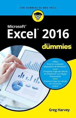 EXCEL 2016 PARA DUMMIES | 9788432903847 | HARVEY, GREG | Llibreria L'Illa - Llibreria Online de Mollet - Comprar llibres online