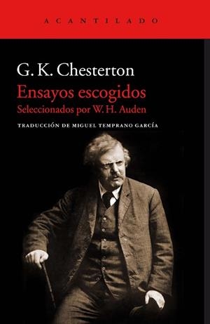 ENSAYOS ESCOGIDOS | 9788416748624 | CHESTERTON, G. K. (GILBERT KEITH) | Llibreria L'Illa - Llibreria Online de Mollet - Comprar llibres online