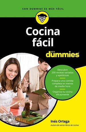 COCINA FÁCIL PARA DUMMIES | 9788432904035 | ORTEGA, INÉS | Llibreria L'Illa - Llibreria Online de Mollet - Comprar llibres online