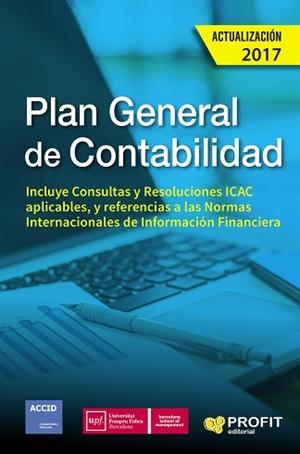 PLAN GENERAL DE CONTABILIDAD (ACTUALIZACIÓN 2017) | 9788416904549 | Llibreria L'Illa - Llibreria Online de Mollet - Comprar llibres online
