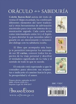 ORÁCULO DE LA SABIDURÍA | 9788415292593 | BARON-REID, COLETTE | Llibreria L'Illa - Llibreria Online de Mollet - Comprar llibres online
