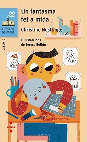 FANTASMA FET A MIDA, UN | 9788466143974 | NÖSTLINGER, CHRISTINE | Llibreria L'Illa - Llibreria Online de Mollet - Comprar llibres online