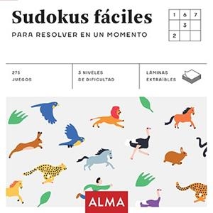 SUDOKUS FÁCILES PARA RESOLVER EN UN MOMENTO  | 9788415618980 | ANDERS PRODUCCIONES