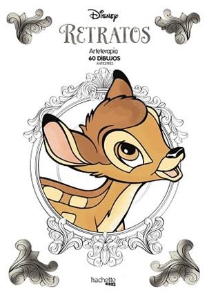 ARTETERAPIA. RETRATOS DISNEY | 9788417240004 | VARIOS AUTORES