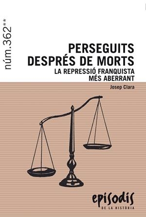 PERSEGUITS DESPRÉS DE MORTS | 9788423208401 | CLARA RESPLANDIS, JOSEP | Llibreria L'Illa - Llibreria Online de Mollet - Comprar llibres online