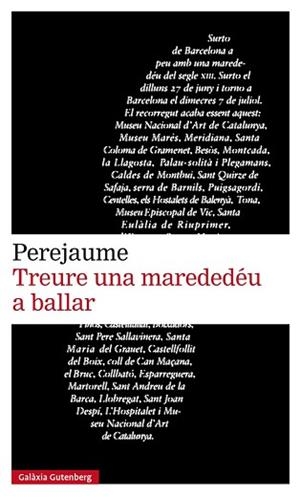 TREURE UNA MAREDEDÉU A BALLAR | 9788417088385 | PEREJAUME | Llibreria L'Illa - Llibreria Online de Mollet - Comprar llibres online