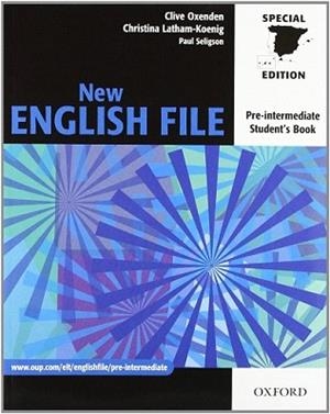 NEW ENGLISH FILE PRE-INTERMEDIATE SB+WB W/K MROM PACK | 9780194519458 | VARIS