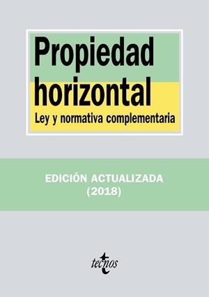 PROPIEDAD HORIZONTAL | 9788430974238 | EDITORIAL TECNOS