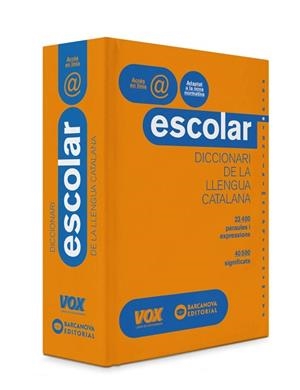 DICCIONARI ESCOLAR DE LA LLENGUA CATALANA VOX-BARCANOVA | 9788499742830 | VOX EDITORIAL | Llibreria L'Illa - Llibreria Online de Mollet - Comprar llibres online
