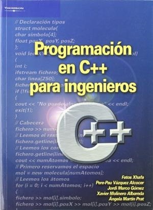 PROGRAMACION EN C++ PARA INGENIEROS | 9788497324854 | XHAFA, FATOS | Llibreria L'Illa - Llibreria Online de Mollet - Comprar llibres online