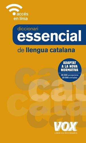 DICCIONARI ESSENCIAL DE LLENGUA CATALANA | 9788499742861 | VOX EDITORIAL | Llibreria L'Illa - Llibreria Online de Mollet - Comprar llibres online