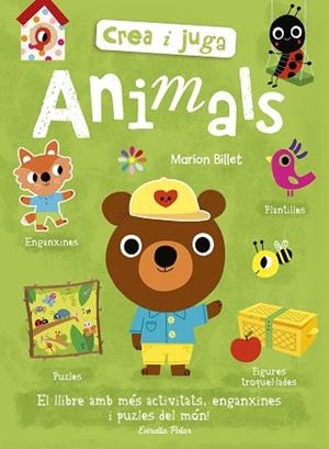 CREA I JUGA. ANIMALS | 9788491375296 | BILLET, MARION | Llibreria L'Illa - Llibreria Online de Mollet - Comprar llibres online