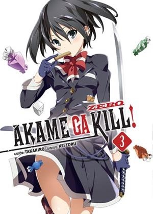AKAME GA KILL ZERO 3 | 9788467931785 | TAKAHIRO, KEI TORU