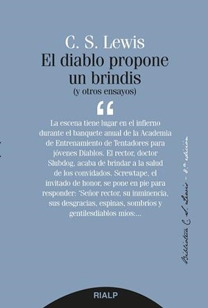 DIABLO PROPONE UN BRINDIS, EL | 9788432147593 | LEWIS, CLIVE STAPLES
