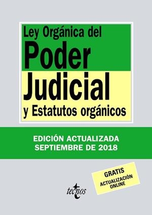 LEY ORGÁNICA DEL PODER JUDICIAL | 9788430975105 | EDITORIAL TECNOS