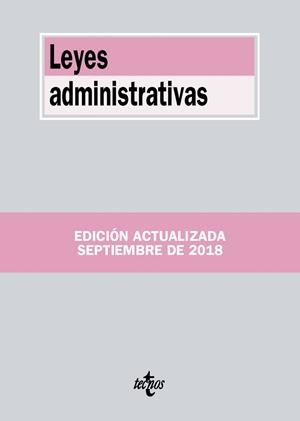 LEYES ADMINISTRATIVAS | 9788430974955 | EDITORIAL TECNOS | Llibreria L'Illa - Llibreria Online de Mollet - Comprar llibres online