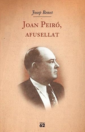 JOAN PEIRO AFUSELLAT | 9788429761504 | BENET, JOSEP