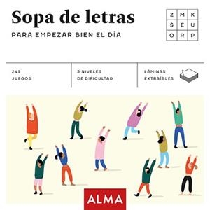 SOPA DE LETRAS PARA EMPEZAR BIEN EL DÍA (CUADRADOS DE DIVERSIÓN) | 9788417430160 | ZUGARTO | Llibreria L'Illa - Llibreria Online de Mollet - Comprar llibres online