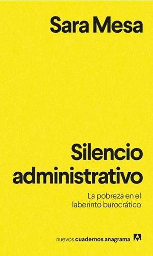 SILENCIO ADMINISTRATIVO | 9788433916273 | MESA, SARA | Llibreria L'Illa - Llibreria Online de Mollet - Comprar llibres online