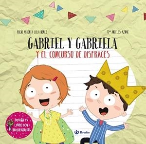 DISEÑA TU LIBRO CON RECORTABLES. GABRIEL Y GABRIELA Y EL CONCURSO DE DISFRACES | 9788469622865 | NÚÑEZ, LOLA/ANTÓN, ROCÍO | Llibreria L'Illa - Llibreria Online de Mollet - Comprar llibres online