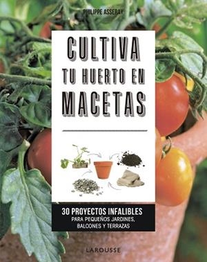 CULTIVA TU HUERTO EN MACETAS | 9788417720032 | ASSERAY, PHILIPPE | Llibreria L'Illa - Llibreria Online de Mollet - Comprar llibres online