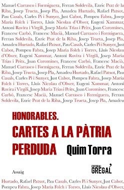 HONORABLES | 9788417660314 | TORRA I PLA, QUIM | Llibreria L'Illa - Llibreria Online de Mollet - Comprar llibres online