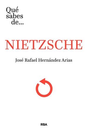 QUÉ SABES DE NIETZSCHE? | 9788491872689 | HERNÁNDEZ ARIAS, JOSE RAFAEL | Llibreria L'Illa - Llibreria Online de Mollet - Comprar llibres online