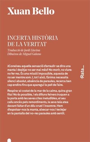 INCERTA HISTÒRIA DE LA VERITAT | 9788416738199 | BELLO, XUAN | Llibreria L'Illa - Llibreria Online de Mollet - Comprar llibres online