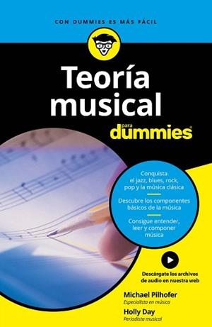 TEORÍA MUSICAL PARA DUMMIES | 9788432903960 | PILHOFER, MICHAEL/DAY, HOLLY | Llibreria L'Illa - Llibreria Online de Mollet - Comprar llibres online