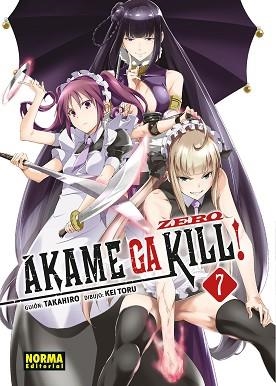 AKAME GA KILL! ZERO 7 | 9788467936070 | TAKAHIRO, KEI TORU