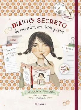 DIARIO SECRETO DE RECUERDOS AVENTURAS Y RETOS | 9788414023433 | MIRANDA VICENTE, ITZIAR/MIRANDA VICENTE, JORGE | Llibreria L'Illa - Llibreria Online de Mollet - Comprar llibres online