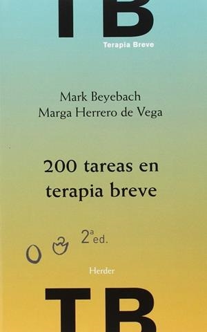 200 TAREAS EN TERAPIA  BREVE | 9788425438257 | BEYEBACH, MARK | Llibreria L'Illa - Llibreria Online de Mollet - Comprar llibres online