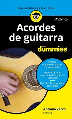 ACORDES DE GUITARRA FLAMENCO PARA DUMMIES | 9788432905391 | ZARCO ABELLÁN, ANTONIO | Llibreria L'Illa - Llibreria Online de Mollet - Comprar llibres online