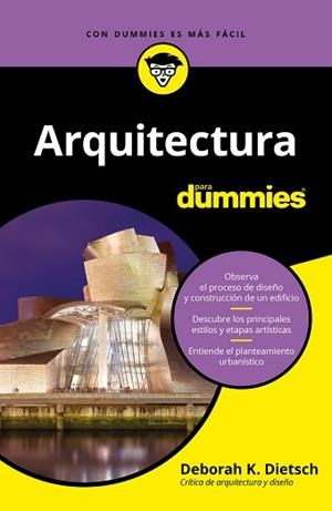 ARQUITECTURA PARA DUMMIES | 9788432905469 | DIETSCH, DEBORAH K. | Llibreria L'Illa - Llibreria Online de Mollet - Comprar llibres online