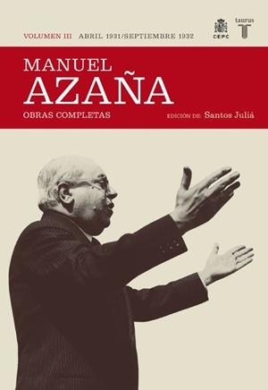 MANUEL AZAÑA 3 | 9788430606993 | AZAÑA, MANUEL | Llibreria L'Illa - Llibreria Online de Mollet - Comprar llibres online
