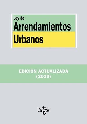 LEY DE ARRENDAMIENTOS URBANOS | 9788430976430 | EDITORIAL TECNOS | Llibreria L'Illa - Llibreria Online de Mollet - Comprar llibres online