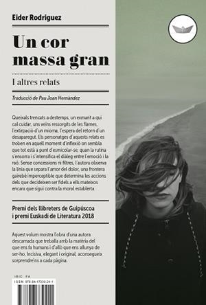 COR MASSA GRAN, UN | 9788417339241 | RODRIGUEZ MARTIN, EIDER | Llibreria L'Illa - Llibreria Online de Mollet - Comprar llibres online