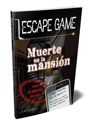 ESCAPE GAME. MUERTE EN LA MANSIÓN | 9788417720537 | LAROUSSE EDITORIAL | Llibreria L'Illa - Llibreria Online de Mollet - Comprar llibres online
