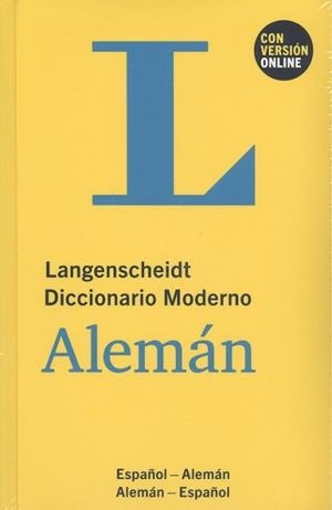 LANGENSCHEIDT DICCIONARIO MODERNO ALEMÁN | 9783125140004 | LANGENSCHEIDT | Llibreria L'Illa - Llibreria Online de Mollet - Comprar llibres online