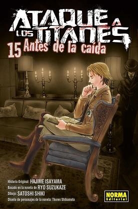 ATAQUE A LOS TITANES ANTES DE LA CAÍDA 15 | 9788467938791 | ISAYAMA, HAJIME | Llibreria L'Illa - Llibreria Online de Mollet - Comprar llibres online