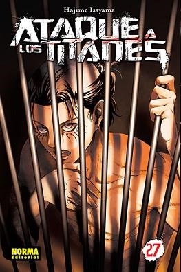 ATAQUE A LOS
TITANES 27 | 9788467937022 | ISAYAMA, HAJIME | Llibreria L'Illa - Llibreria Online de Mollet - Comprar llibres online