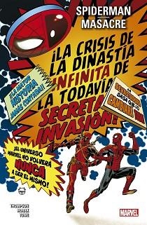 100% MARVEL SPIDERMAN / MASACRE: LA CRISIS DE LA DINASTÍA INFINITA DE LA TODAVÍA | 9788413341132 | THOMPSON, ROBBIE | Llibreria L'Illa - Llibreria Online de Mollet - Comprar llibres online