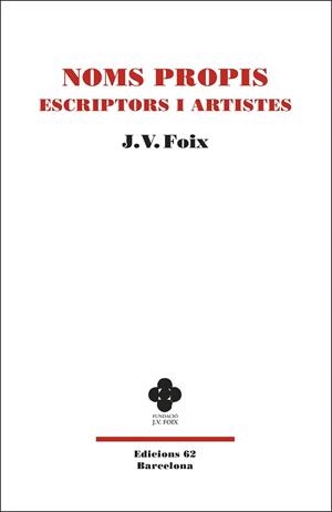 NOMS PROPIS ESCRIPTORS I ARTISTES | 9788429778229 | FOIX I MAS, J. V. | Llibreria L'Illa - Llibreria Online de Mollet - Comprar llibres online