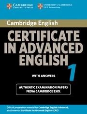 CERTIFICATE IN ADVANCED ENGLISH 1 | 9780521714426 | Llibreria L'Illa - Llibreria Online de Mollet - Comprar llibres online