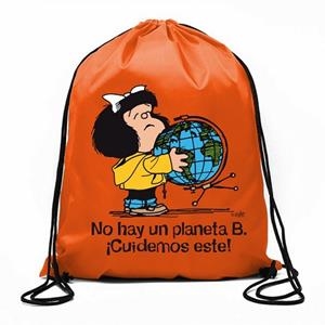 BOLSA DE CUERDAS MAFALDA ¡NO HAY UN PLANETA B! | 9788893677981 | QUINO | Llibreria L'Illa - Llibreria Online de Mollet - Comprar llibres online