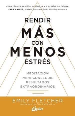 RENDIR MÁS CON MENOS ESTRÉS | 9788484458401 | FLETCHER, EMILY | Llibreria L'Illa - Llibreria Online de Mollet - Comprar llibres online
