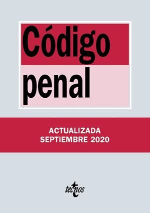 CÓDIGO PENAL | 9788430980024 | EDITORIAL TECNOS | Llibreria L'Illa - Llibreria Online de Mollet - Comprar llibres online