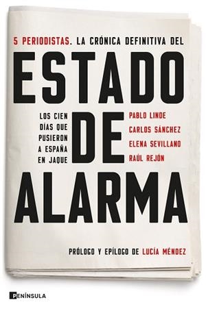 ESTADO DE ALARMA | 9788499429410 | REJÓN ALTABLE, RAUL/SEVILLANO GONZÁLEZ, ELENA/SÁNCHEZ SANZ, CARLOS/LINDE HERNÁNDEZ, PABLO/MÉNDEZ, LU | Llibreria L'Illa - Llibreria Online de Mollet - Comprar llibres online