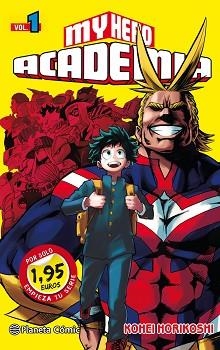 MY HERO ACADEMIA Nº 01 1,95 | 9788413414997 | HORIKOSHI, KOHEI | Llibreria L'Illa - Llibreria Online de Mollet - Comprar llibres online